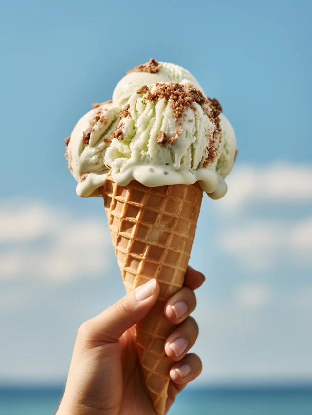 Midjourney v5.2 vs v6.1 vs v7: Vintage Summer Ice Cream - v5.2 - Image 1