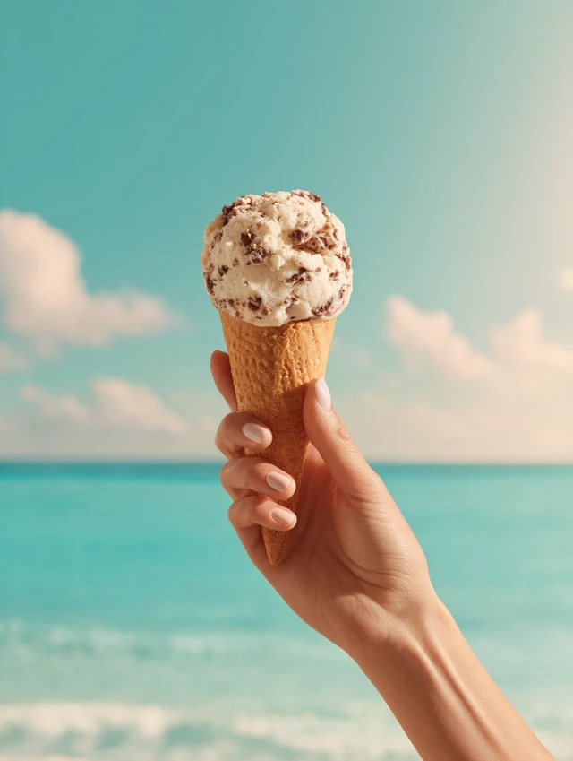 Midjourney v5.2 vs v6.1 vs v7: Vintage Summer Ice Cream - v7.0 - Image 3