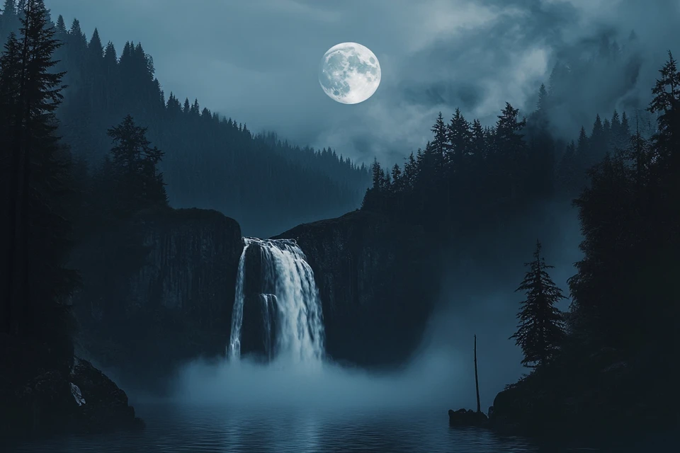 Midjourney: Cinematic Twilight Landscape AI Art Compared - v6.1 - Image 2