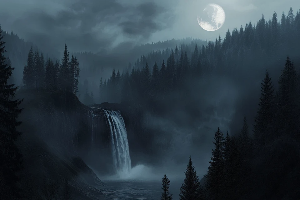 Midjourney: Cinematic Twilight Landscape AI Art Compared - v6.1 - Image 3