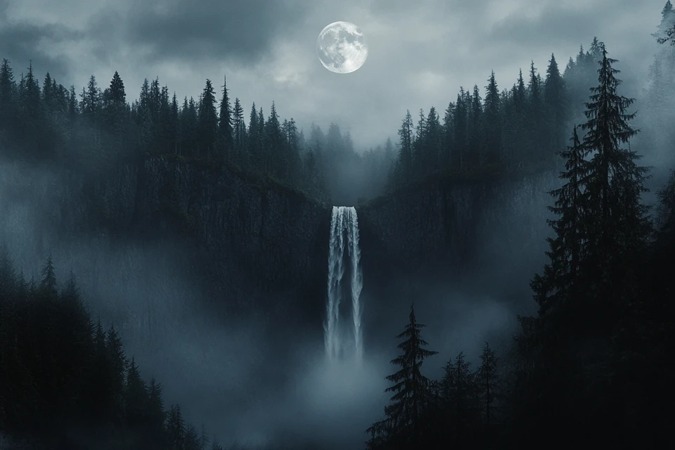 Midjourney: Cinematic Twilight Landscape AI Art Compared - v6.1 - Image 4