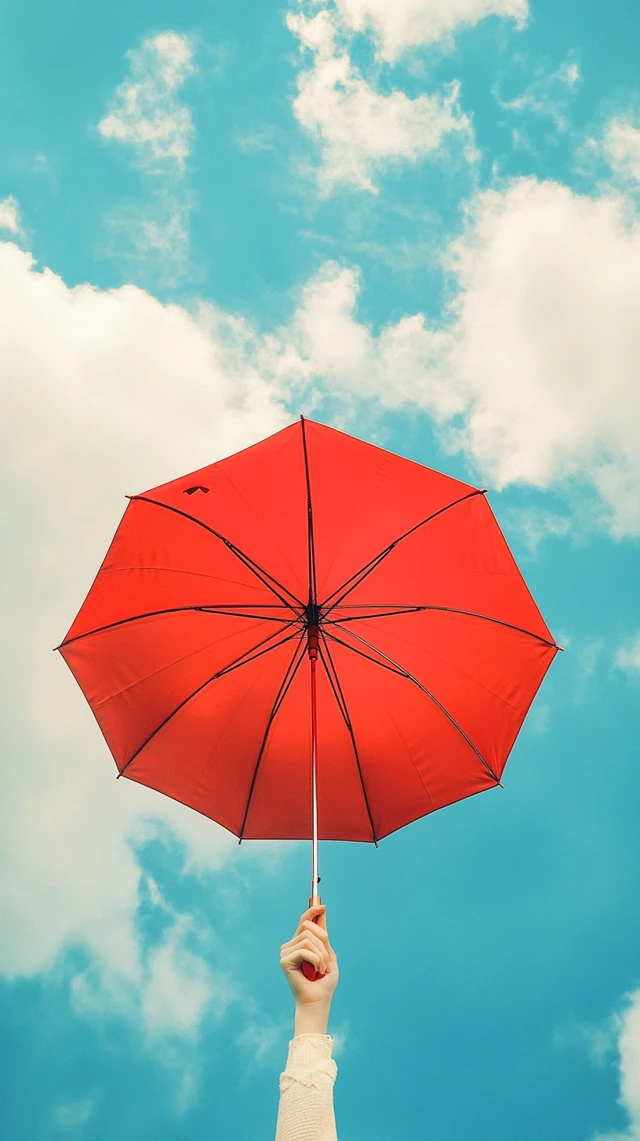 Wes Anderson Umbrella: Midjourney v5.2, v6.1, v7 Comparison - v6.1 - Image 2