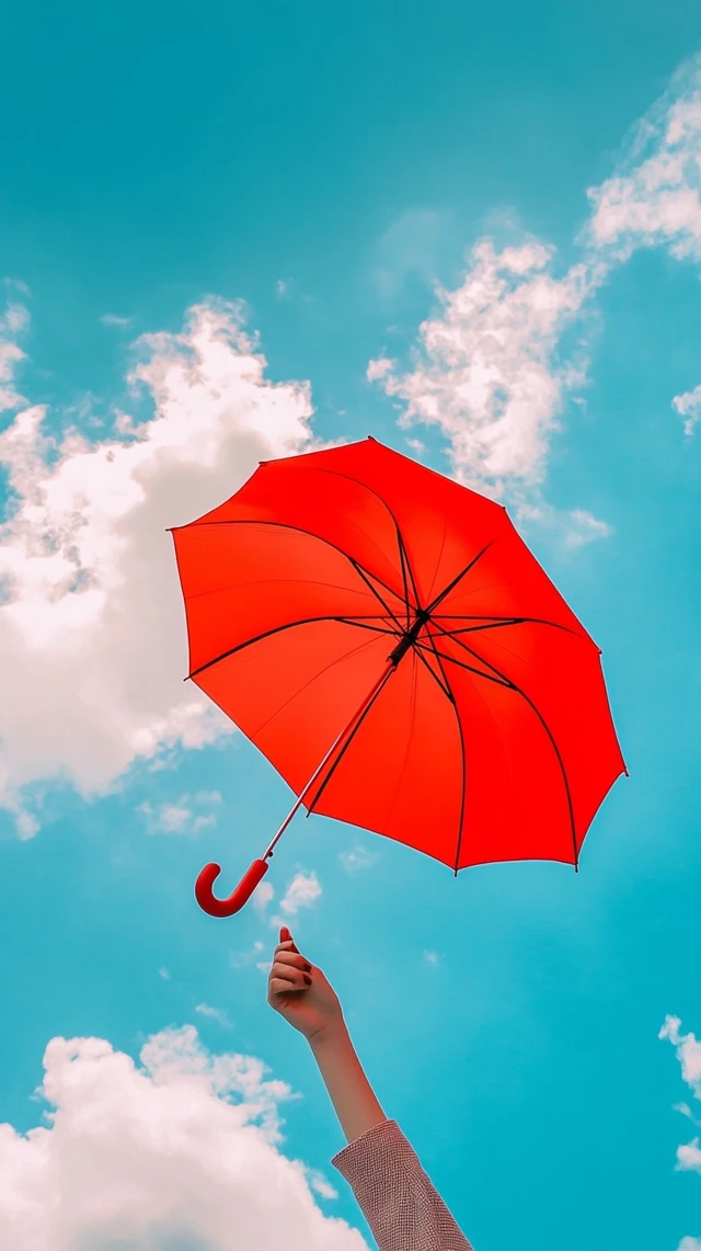 Wes Anderson Umbrella: Midjourney v5.2, v6.1, v7 Comparison - v6.1 - Image 3