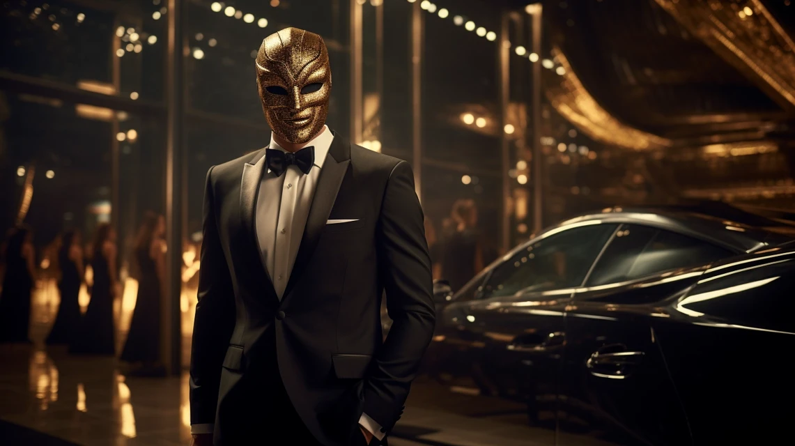 MJ v5.2-v7: Cinematic Masquerade Scene Showdown - v5.2 - Image 3