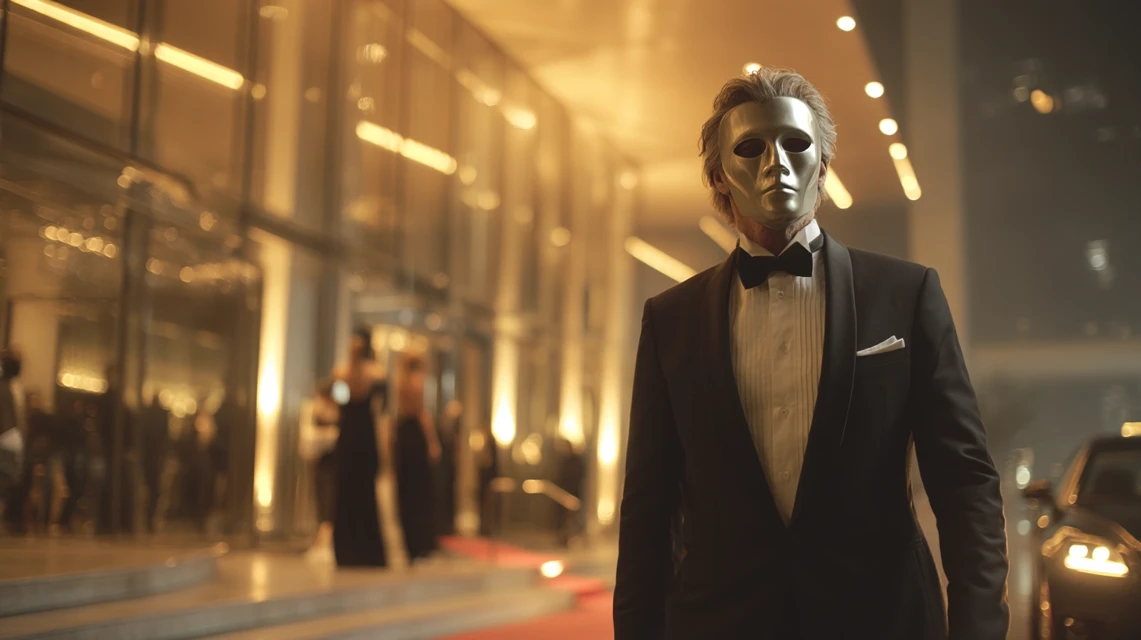 MJ v5.2-v7: Cinematic Masquerade Scene Showdown - v7.0 - Image 2