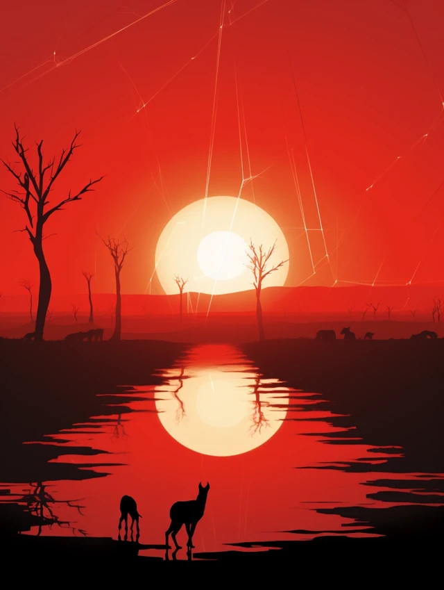 Keystone Species Illustrations: MidJourney’s Ecosystem Art - v5.2 - Image 3