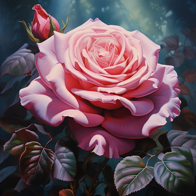 Midjourney Rose Generation: v5.2 vs v6.1 vs v7.0 Styles - v5.2 - Image 3