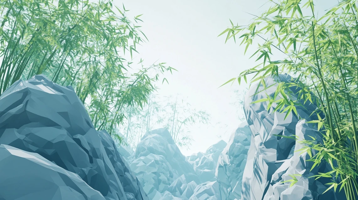 Stylized 3D Landscapes: Midjourney v7 vs v6.1 vs v5.2 - v6.1 - Image 2