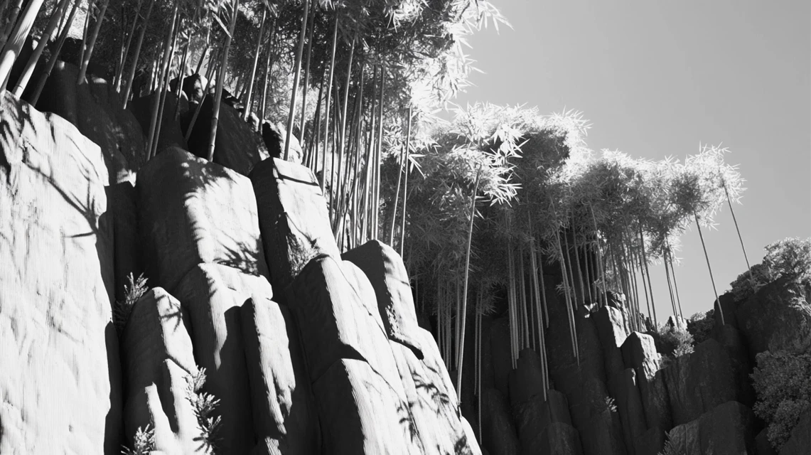 Stylized 3D Landscapes: Midjourney v7 vs v6.1 vs v5.2 - v6.1 - Image 3