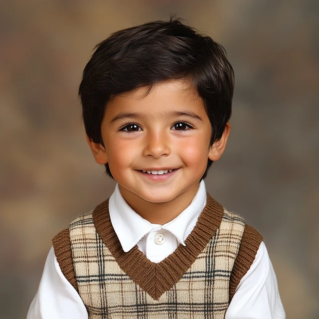 MidJourney 80s Retro School Portrait AI Showdown (v5-v7) - v6.1 - Image 2