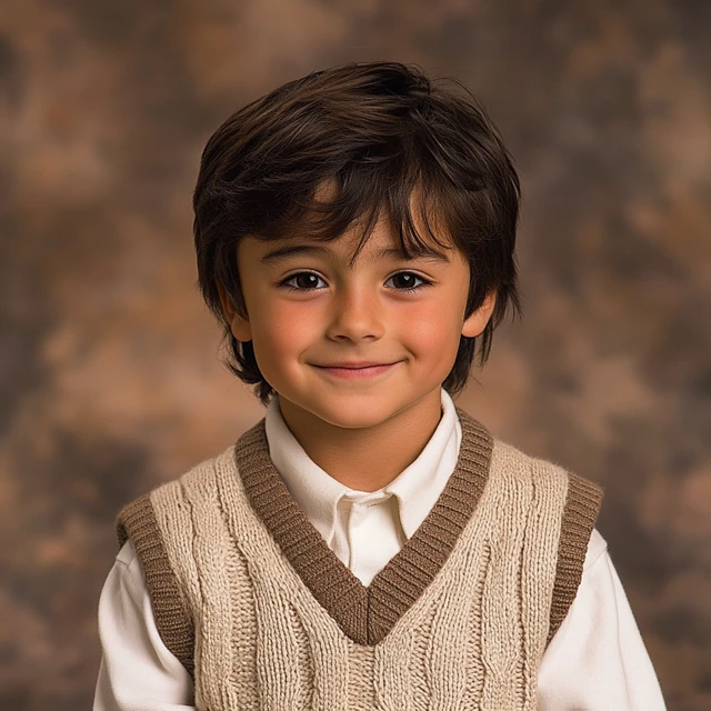 MidJourney 80s Retro School Portrait AI Showdown (v5-v7) - v6.1 - Image 3
