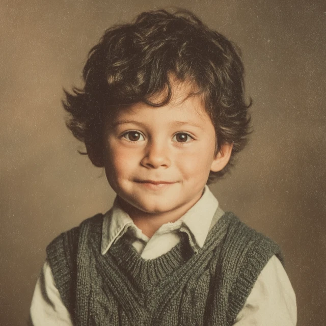 MidJourney 80s Retro School Portrait AI Showdown (v5-v7) - v7.0 - Image 4