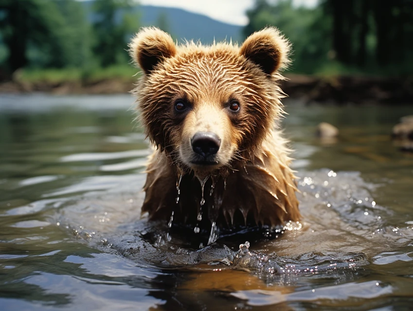 Midjourney Stylized Bear Cub Art: v5.2 vs v6.1 vs v7.0 - v5.2 - Image 2