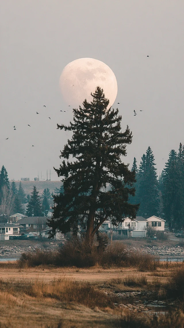 AI Moonlit Tree Photography: Midjourney v5.2-v7 Guide - v7.0 - Image 4