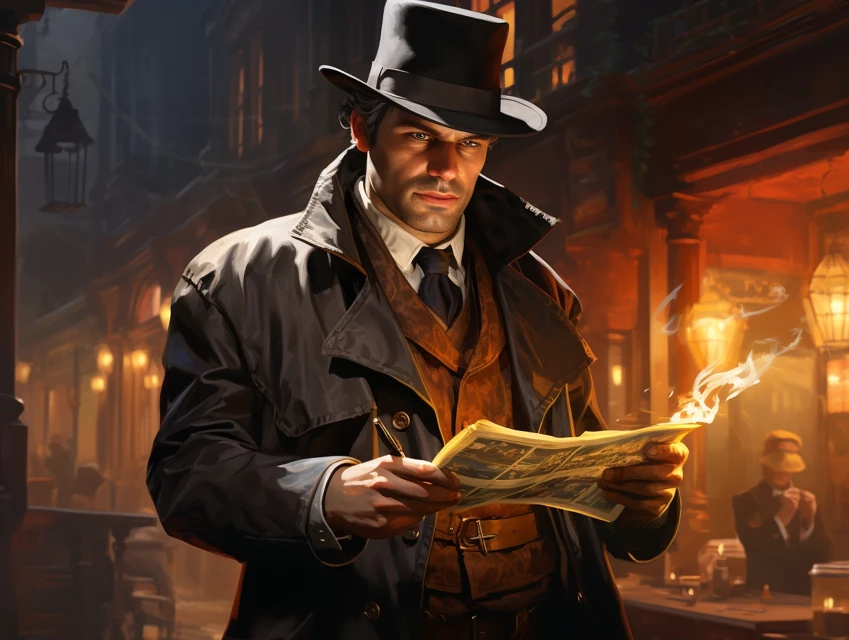 Midjourney 1800s Gentleman Illustration: v5.2-v7.0 - v5.2 - Image 1