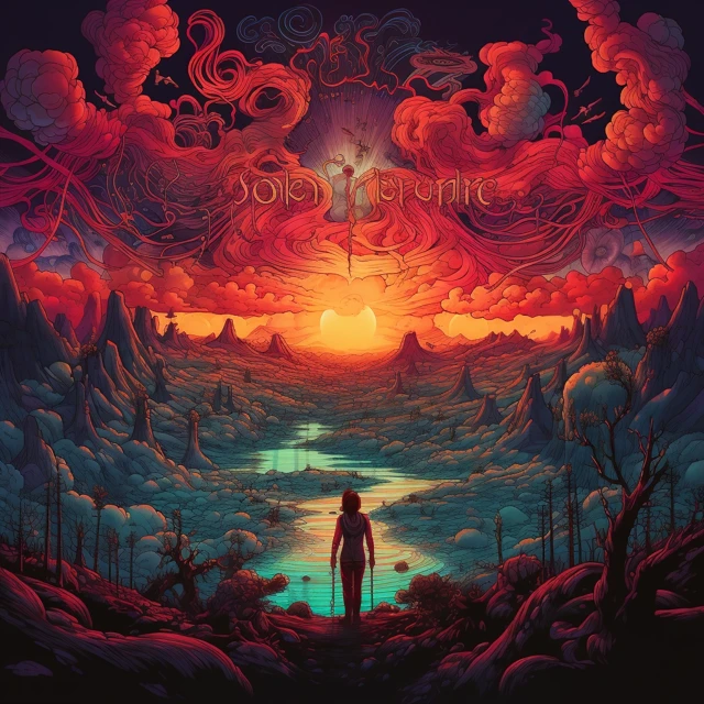 Midjourney’s Evolution of Psychedelic Album Cover Art - v5.2 - Image 2