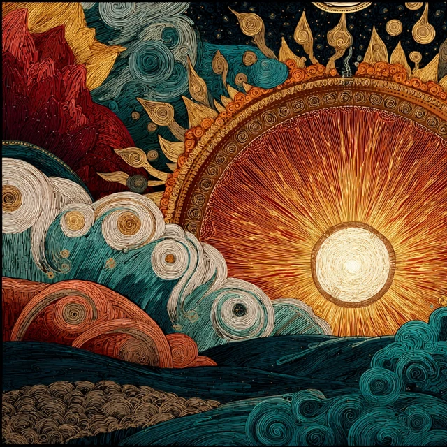 Midjourney’s Evolution of Psychedelic Album Cover Art - v7.0 - Image 4