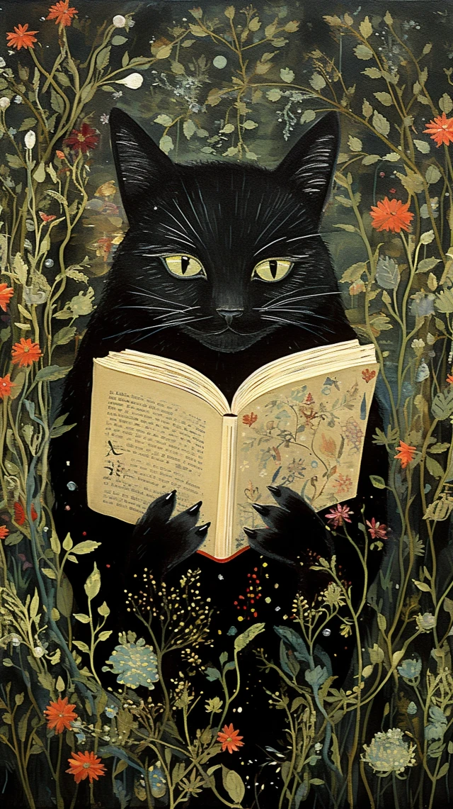 MidJourney Evolution: Whimsical Cat Art Comparison - v5.2 - Image 2