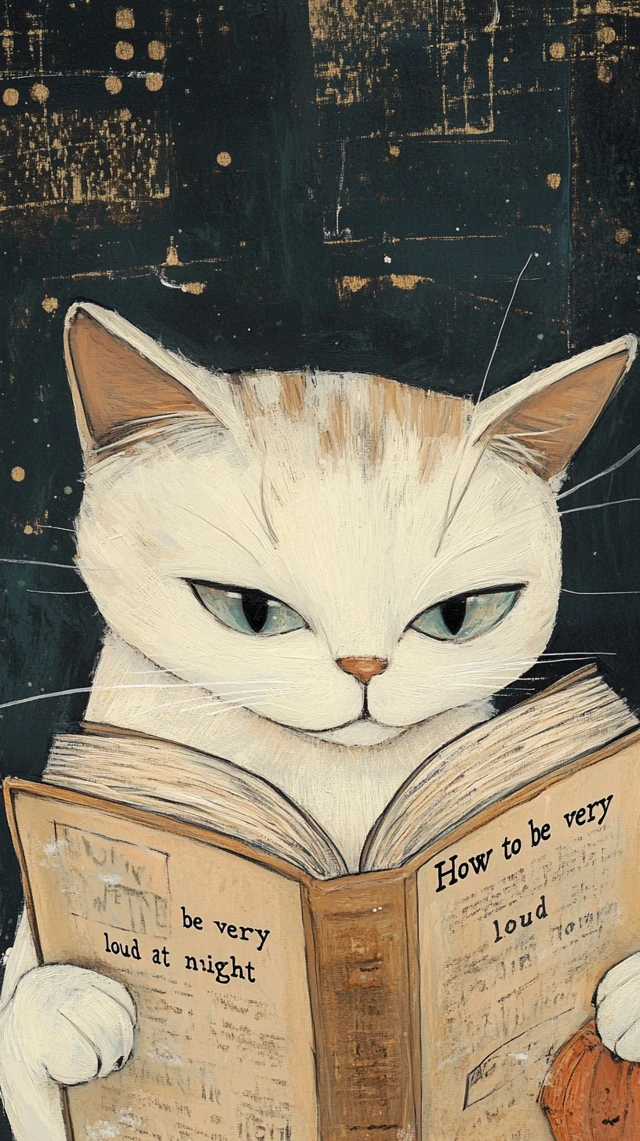 MidJourney Evolution: Whimsical Cat Art Comparison - v6.1 - Image 3