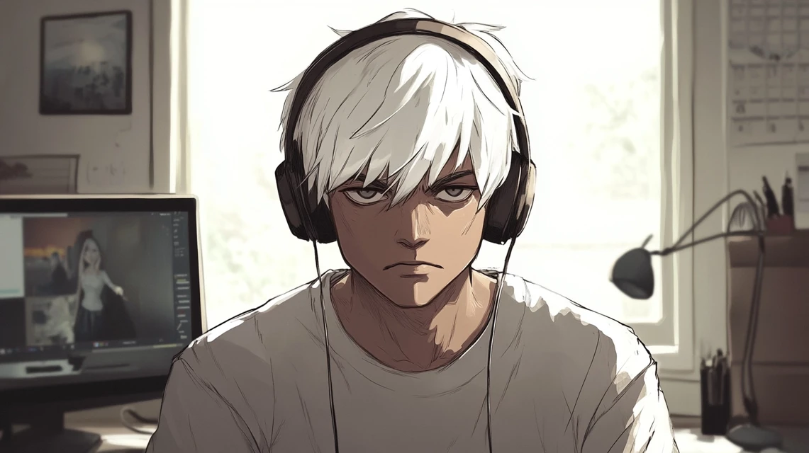 Midjourney Pen & Ink Anime: v5.2 v6.1 v7.0 Style Test - v6.1 - Image 3