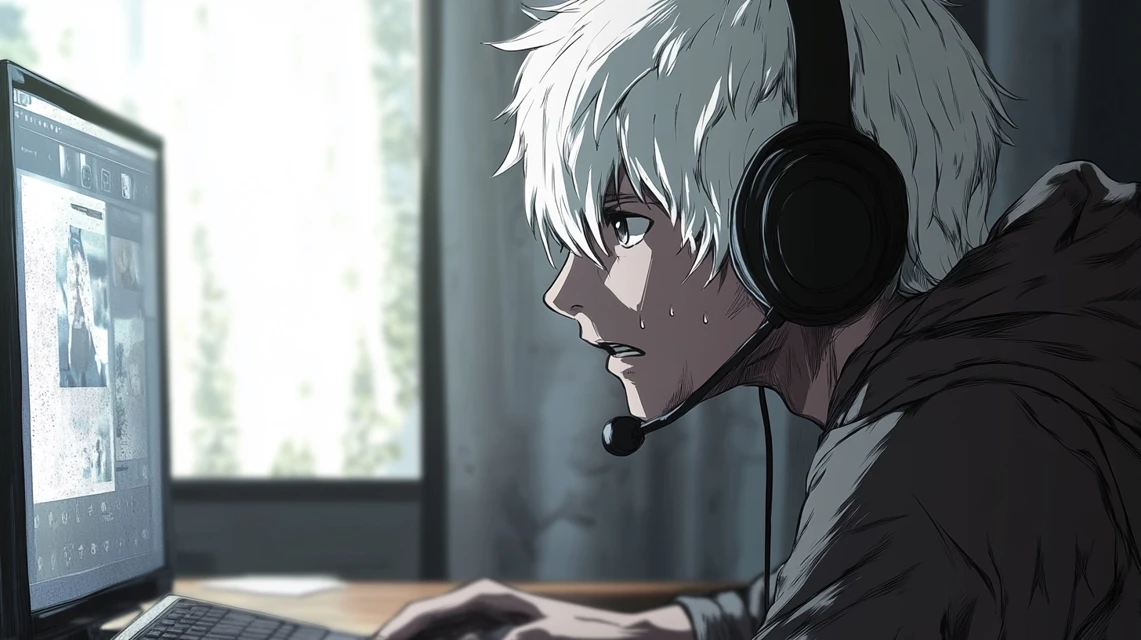 Midjourney Pen & Ink Anime: v5.2 v6.1 v7.0 Style Test - v6.1 - Image 4