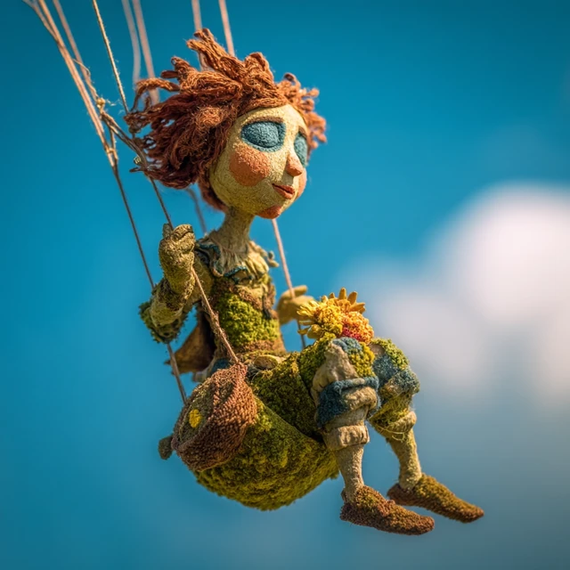 MidJourney’s Evolution of Whimsical Puppet Characters - v7.0 - Image 3