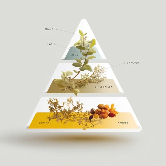 MJ v5.2-v7: Best for Minimalist Fragrance Pyramid Design? - v7.0 - Image 2