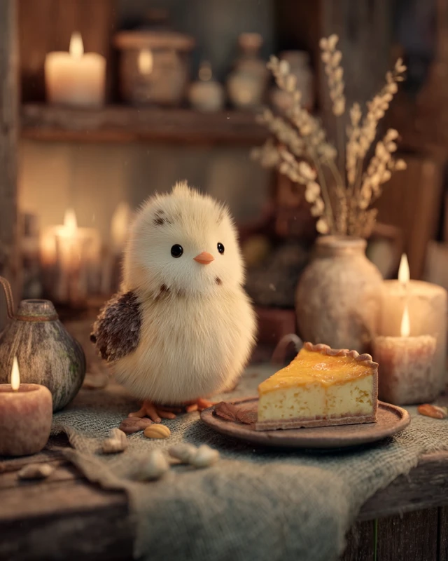 Midjourney: Best Cute Thanksgiving 3D Chick Illustrations? - v7.0 - Image 4