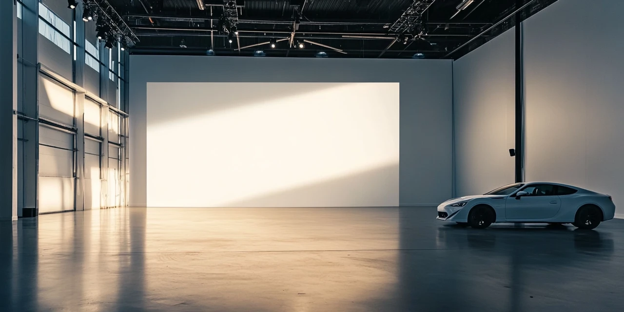 AI Car Event Backdrop: Midjourney v5.2 v6.1 v7.0 Compared - v6.1 - Image 4