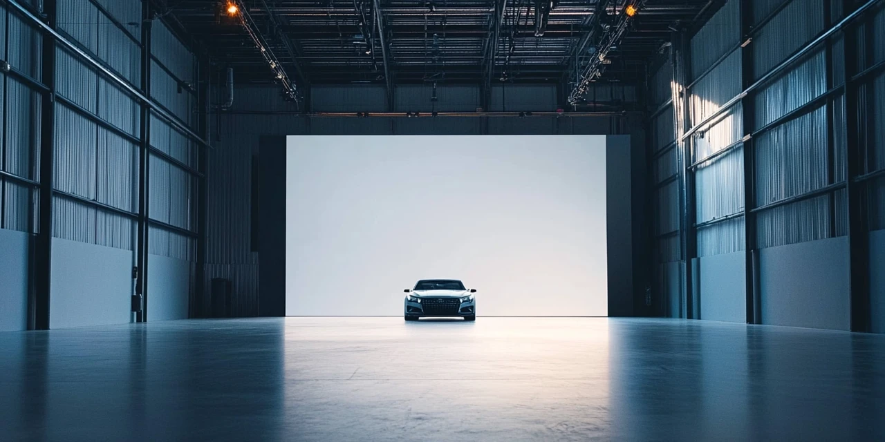 AI Car Event Backdrop: Midjourney v5.2 v6.1 v7.0 Compared - v6.1 - Image 2