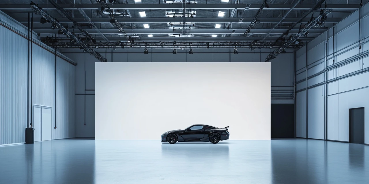 AI Car Event Backdrop: Midjourney v5.2 v6.1 v7.0 Compared - v6.1 - Image 3