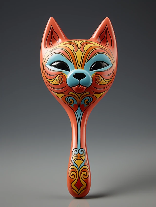 Chinese Opera Pet Food Scoops: MidJourney Version Comparison - v5.2 - Image 3