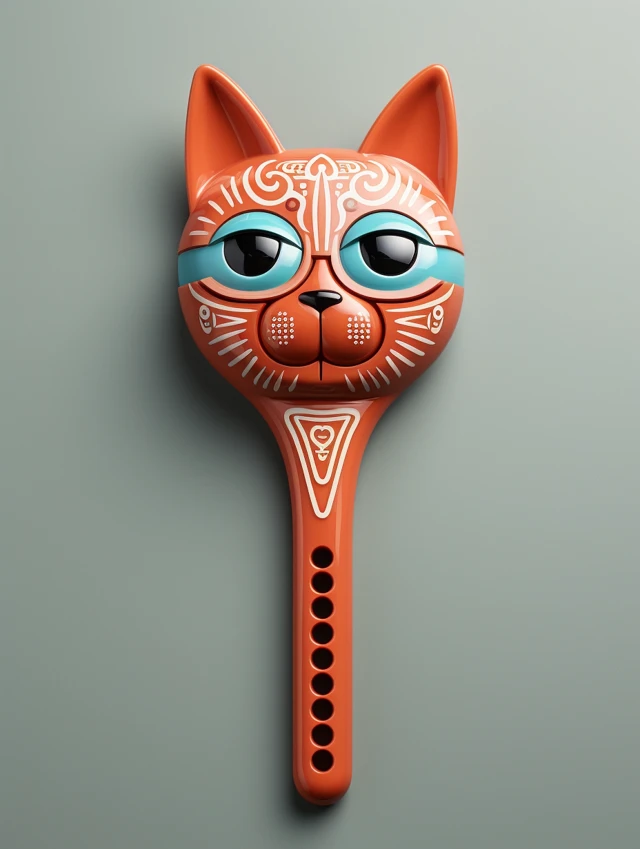 Chinese Opera Pet Food Scoops: MidJourney Version Comparison - v5.2 - Image 1