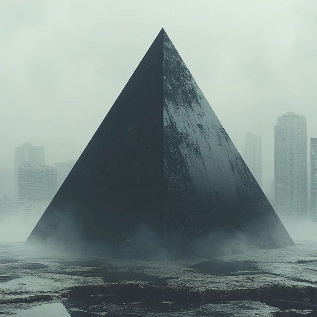 MidJourney Comparison: Ominous Octahedron CCTV Evolution - v6.1 - Image 4