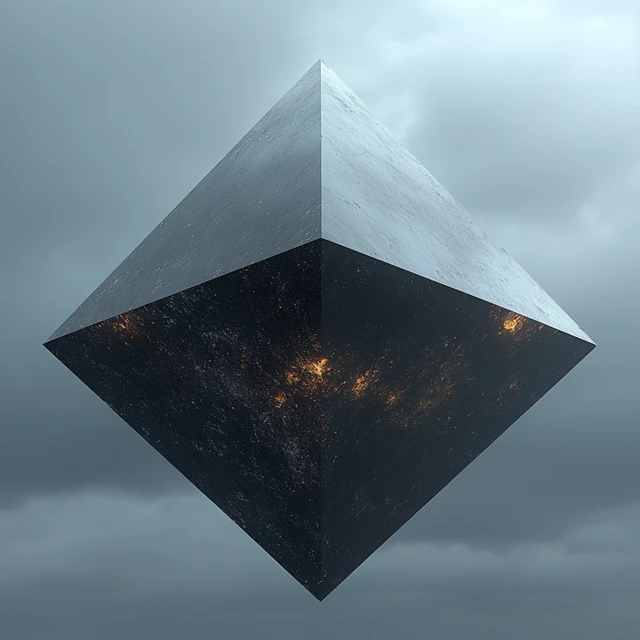 MidJourney Comparison: Ominous Octahedron CCTV Evolution - v6.1 - Image 2