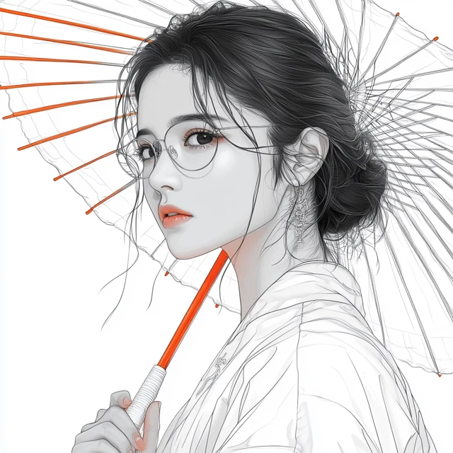 Line Art Coloring Style: Midjourney v5.2, v6, Niji6 Test - v6.1 - Image 3