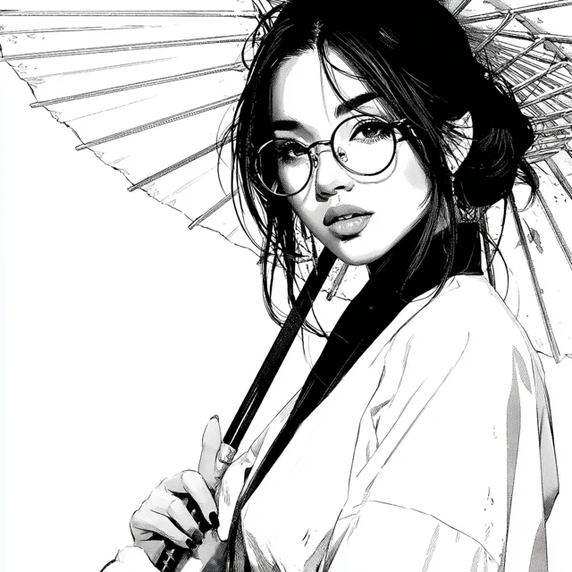 Line Art Coloring Style: Midjourney v5.2, v6, Niji6 Test - v7.0 - Image 3