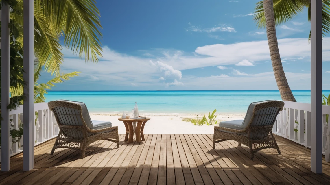 Midjourney Beach Cabana Photorealism: Version Showdown - v5.2 - Image 2