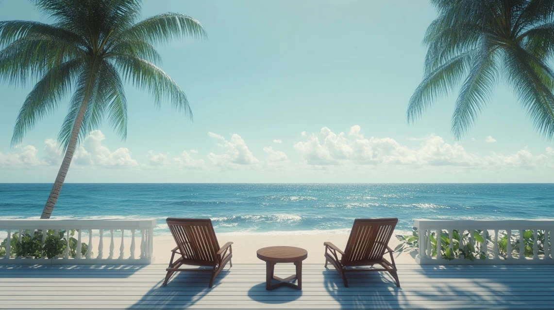 Midjourney Beach Cabana Photorealism: Version Showdown - v6.1 - Image 3