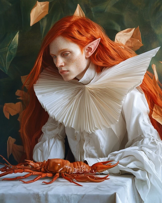 Avant-garde Elf Portraits: MidJourney V5-V7 Evolution - v6.1 - Image 3