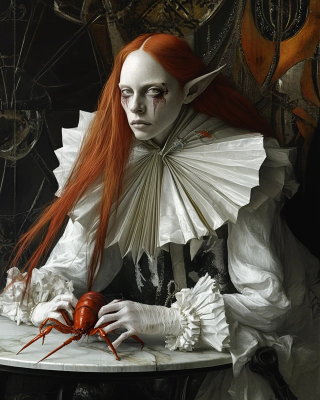Avant-garde Elf Portraits: MidJourney V5-V7 Evolution - v6.1 - Image 1