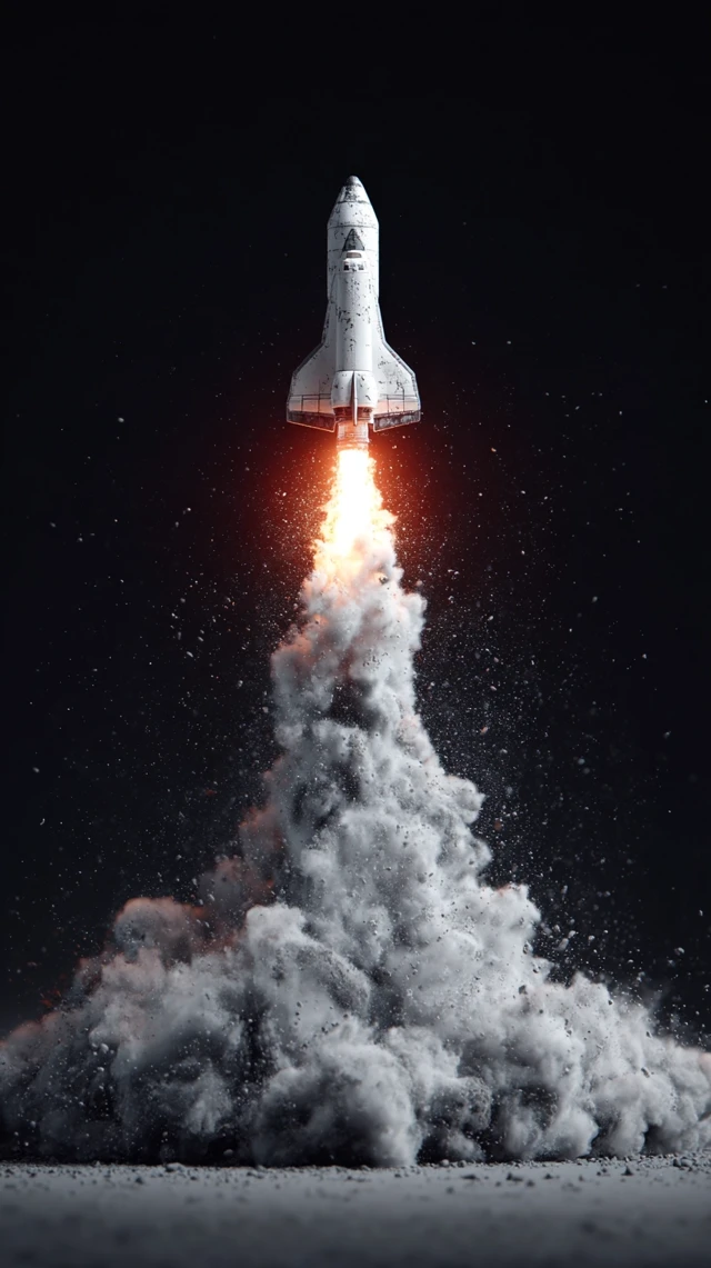 Fantasy Rocket Blastoff Art: MJ v5.2, v6.1, v7.0 Compared - v7.0 - Image 4
