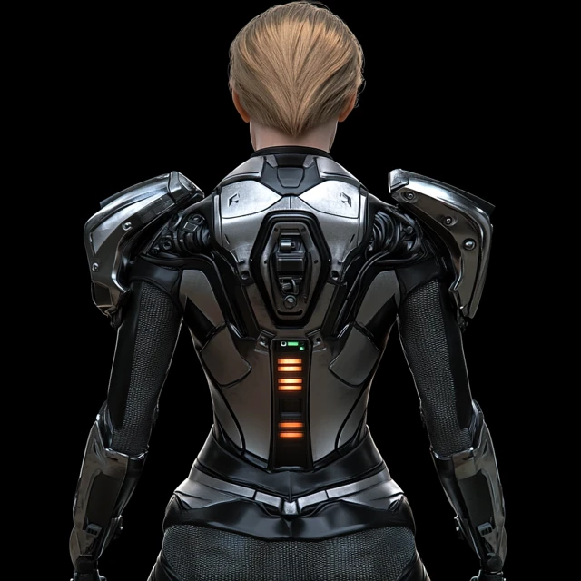 Mecha Thruster Concept Design: Midjourney v5.2-v7.0 Review - v6.1 - Image 4