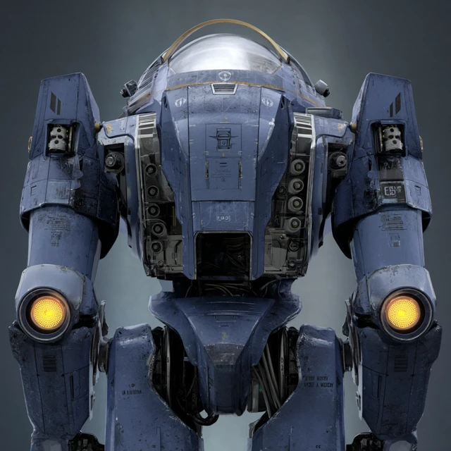 Mecha Thruster Concept Design: Midjourney v5.2-v7.0 Review - v7.0 - Image 4