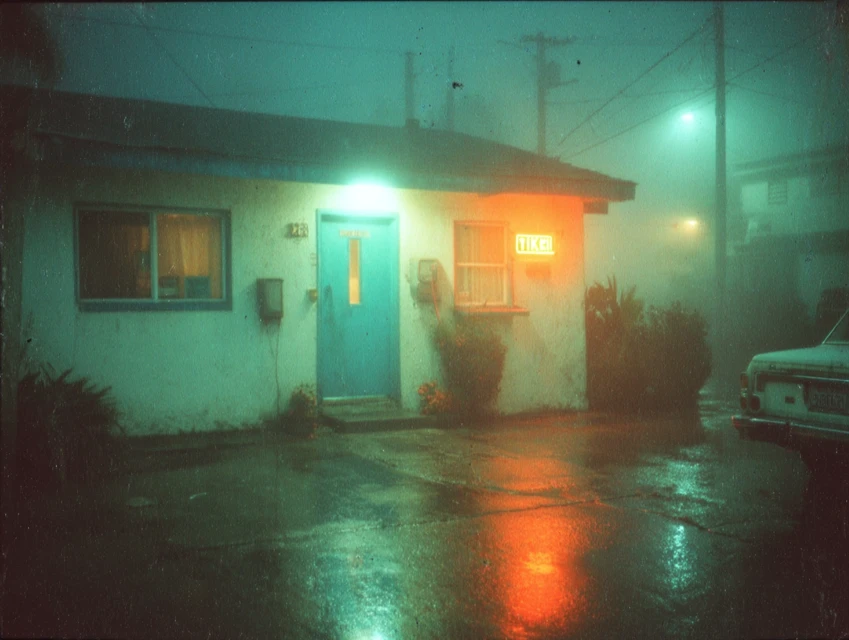 Vintage Motel Snapshots: Midjourney v5.2-v7 AI Compared - v7.0 - Image 2