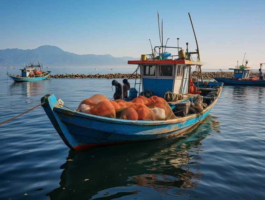 Midjourney: AI Generated Indonesian Fishing Boats v5.2-v7.0 - v5.2 - Image 1