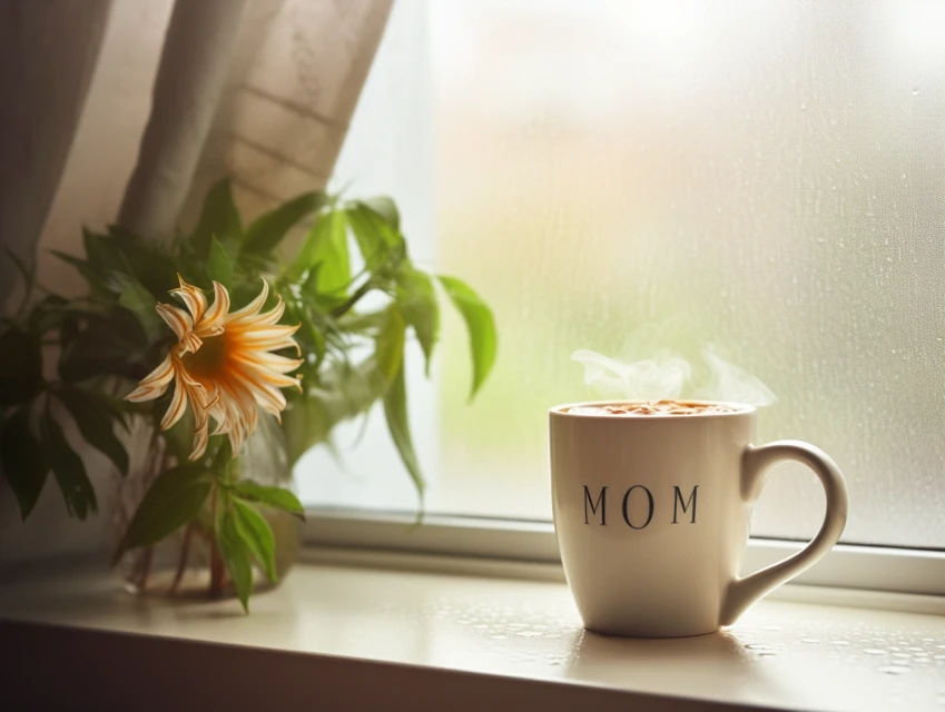 Cozy Mom Coffee Mug Stock Photo: MJ v5-v7 Comparison - v5.2 - Image 2