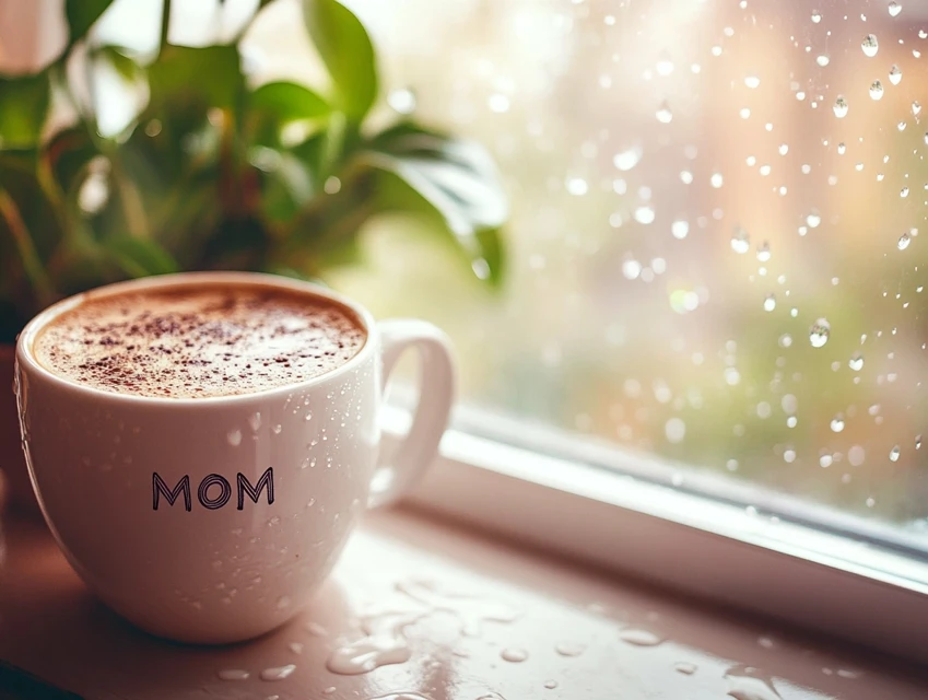 Cozy Mom Coffee Mug Stock Photo: MJ v5-v7 Comparison - v6.1 - Image 4