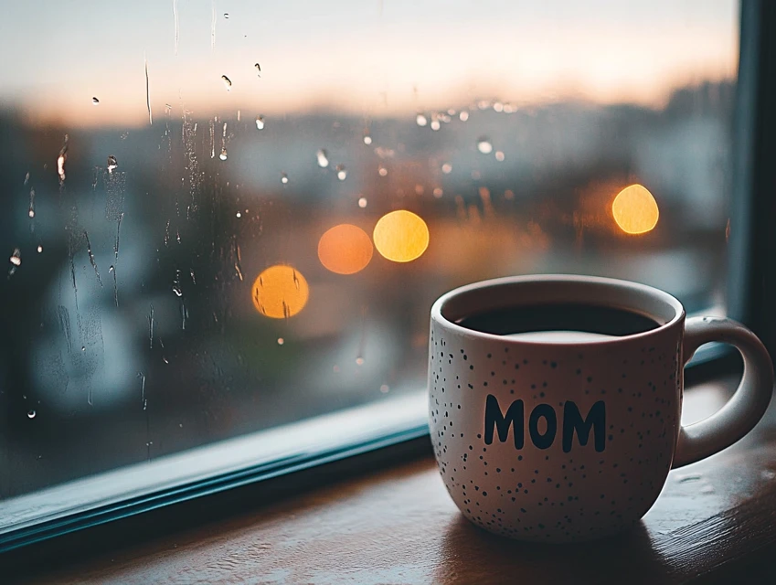 Cozy Mom Coffee Mug Stock Photo: MJ v5-v7 Comparison - v6.1 - Image 2