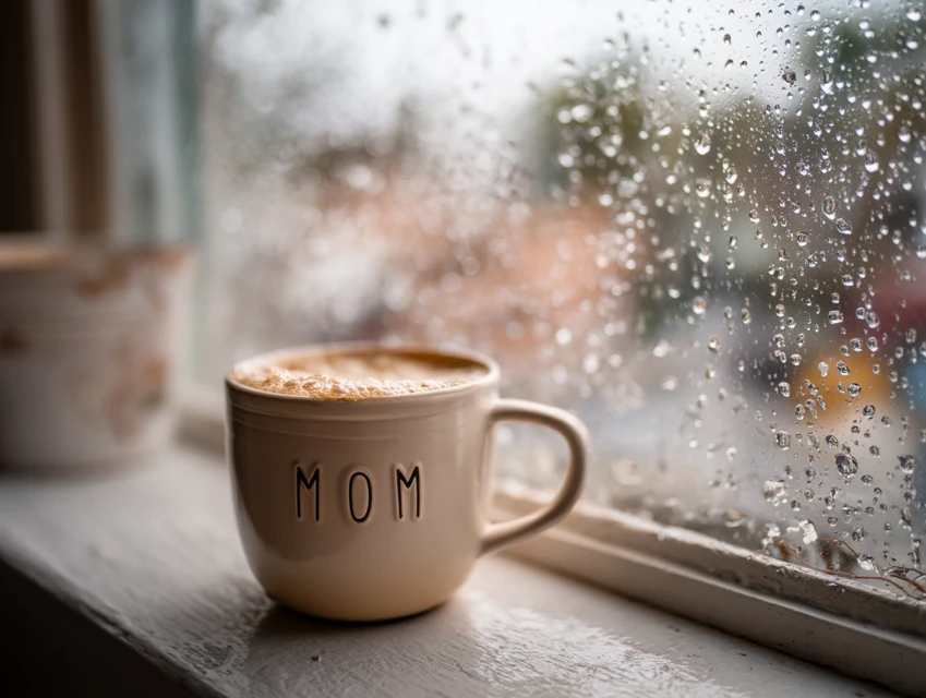 Cozy Mom Coffee Mug Stock Photo: MJ v5-v7 Comparison - v7.0 - Image 4